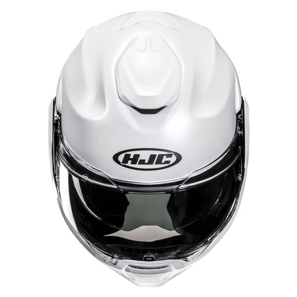 HJC F100 Pearl White