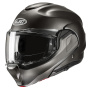 Casque Flip Up HJC F100 Semi Flat Titanium