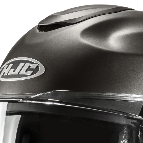 HJC F100 Semi Flat Titanium