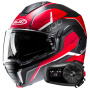 Casque Flip Up HJC i100 Lorix MC1SF + Kit Bluetooth 5S Solo