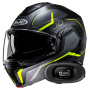 Casque Flip Up HJC i100 Lorix MC3HSF + Kit bluetooth 5R Lite Solo
