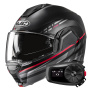 Casque Flip Up HJC i100 Sysma MC1SF + Kit Bluetooth 5S Solo
