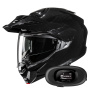Casque Flip Up HJC i80 Metal Black + Kit bluetooth 5R Lite Solo