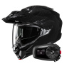 Casque Flip Up HJC i80 Metal Black + Kit Bluetooth 5S Solo