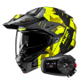 Casque Flip Up HJC i80 Roki MC3HSF + Kit Bluetooth 5S Solo