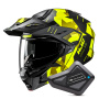 Casque Flip Up HJC i80 Roki MC3HSF + Kit Bluetooth BT Mini
