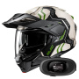 Casque Flip Up HJC i80 Velly MC4SF + Kit bluetooth 5R Lite Solo
