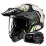 Casque Flip Up HJC i80 Velly MC4SF + Kit Bluetooth 5S Solo