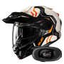 Casque Flip Up HJC i80 Velly MC7 + Kit bluetooth 5R Lite Solo