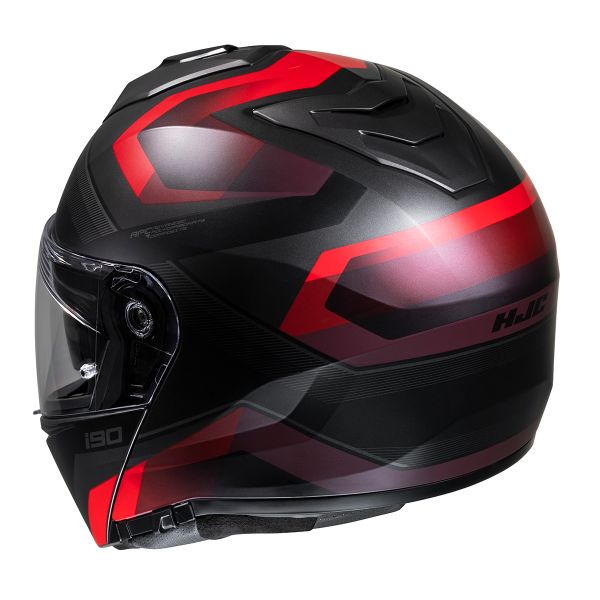 Casque Modulable HJC I90 – Noir Semi-plat, Taille XL, Neuf, Garantie Constructeur
