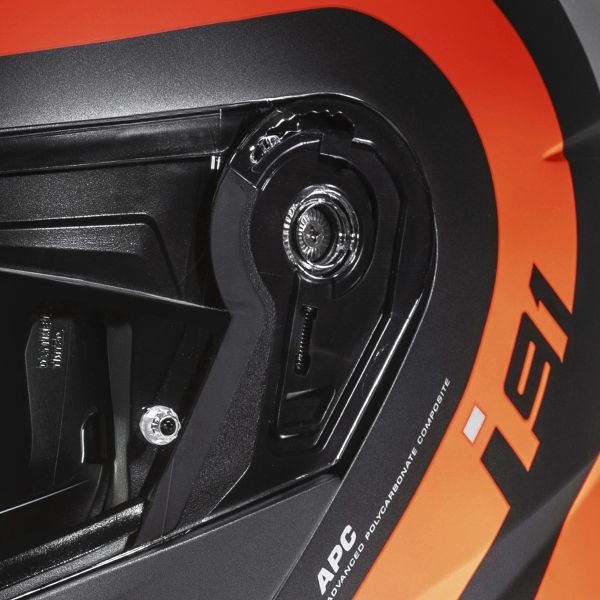 HJC i91 Arven MC6HSF + Kit Bluetooth Smart 21B