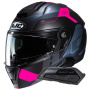 Casque Flip Up HJC i91 Carst MC8SF + Kit Bluetooth Smart 21B Flat Black