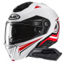 Casque Flip Up HJC i91 Tricus MC1 + Kit Bluetooth Smart 21B