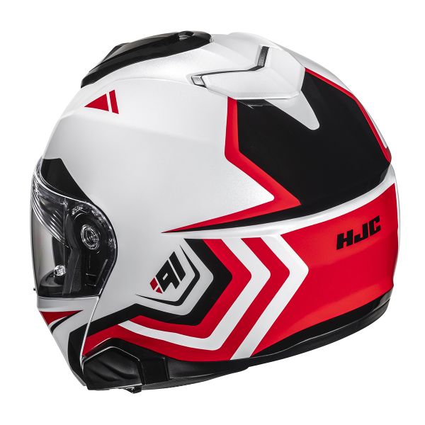 HJC i91 Tricus MC1 + Kit Bluetooth Smart 21B