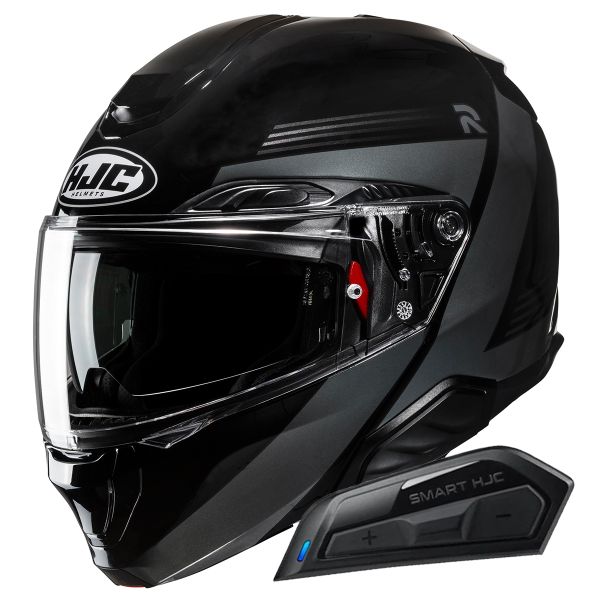 Flip Up HJC RPHA91 Abbes MC5 + Kit Bluetooth Smart 11B