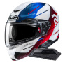 Casque Flip Up HJC RPHA91 Blat MC21 + Kit Bluetooth Smart 21B