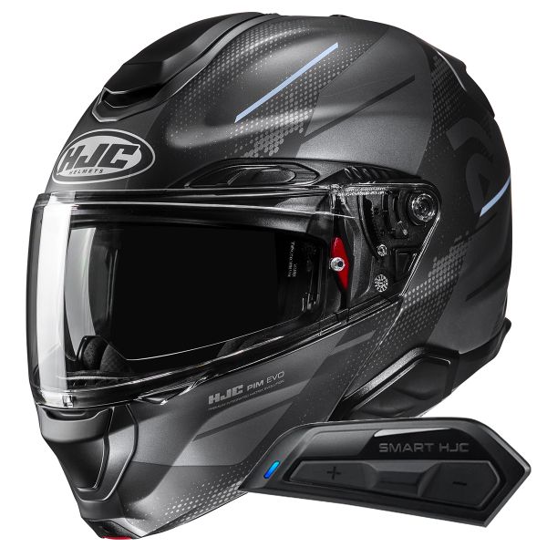 Flip Up HJC RPHA91 Blat MC5SF + Kit Bluetooth Smart 11B