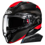 Casque Flip Up HJC RPHA91 Carbon Noela MC1 + Kit Bluetooth Smart 11B