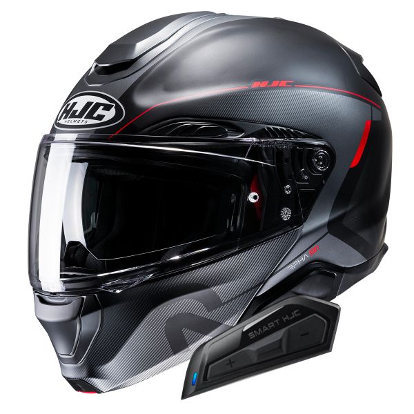Flip Up HJC RPHA91 Combust MC1SF + Kit Bluetooth Smart 21B