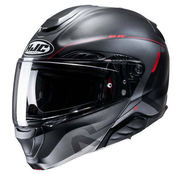Casque Modulable Moto HJC RPHA91 Carbon NOELA MC1 Taille M - Fibre Carbone, écran Pinlock, Ventilation Complète