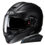 Casque Flip Up HJC RPHA91 Matte Black + Kit Bluetooth Smart 11B