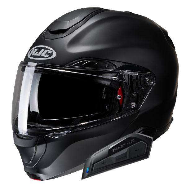 Flip Up HJC RPHA91 Matte Black + Kit Bluetooth Smart 21B Flip Up HJC RPHA91 Matte Black + Kit Bluetooth Smart 21B