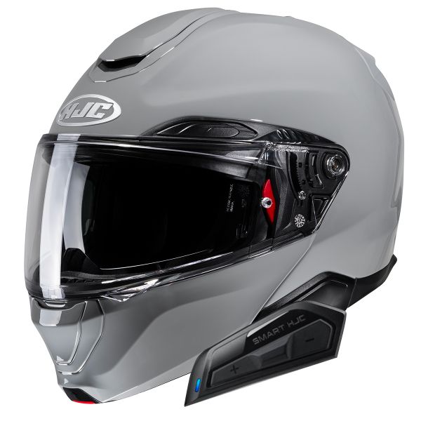 Flip Up HJC RPHA91 N. Grey + Kit Bluetooth Smart 21B