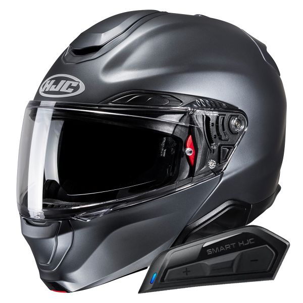 Flip Up HJC RPHA91 Semi Flat Anthracite + Kit Bluetooth Smart 11B Flip Up HJC RPHA91 Semi Flat Anthracite + Kit Bluetooth Smart 11B