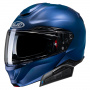 Casque Flip Up HJC RPHA91 Semi Flat Metallic Blue + Kit Bluetooth Smart 21B