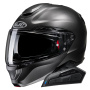 Casque Flip Up HJC RPHA91 Semi Flat Titanium + Kit Bluetooth Smart 11B
