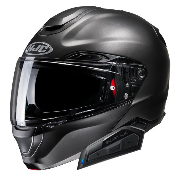 Flip Up HJC RPHA91 Semi Flat Titanium + Kit Bluetooth Smart 21B Flip Up HJC RPHA91 Semi Flat Titanium + Kit Bluetooth Smart 21B