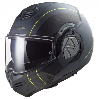 Flip Up LS2 Advant Copper Matt Titanium Black FF906