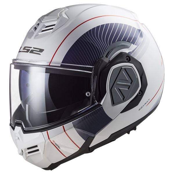 Flip Up LS2 Advant Copper White Blue FF906 Flip Up LS2 Advant Copper White Blue FF906