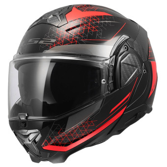 Flip Up LS2 Advant II Astral Red FF910