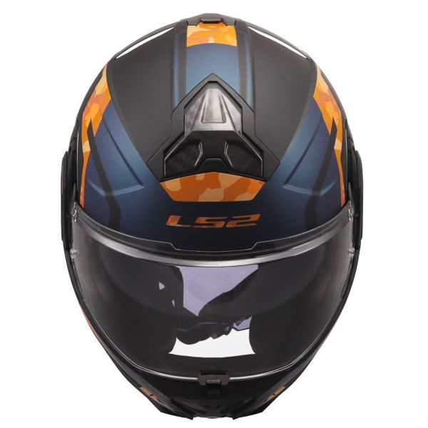 LS2 Advant II Glide Black Orange FF910