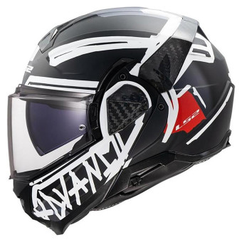 Flip Up LS2 Advant II Tape Black FF910