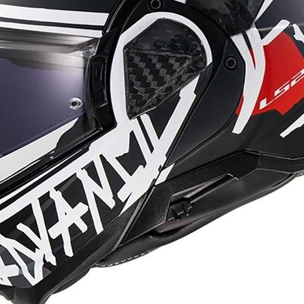 LS2 Advant II Tape Black FF910