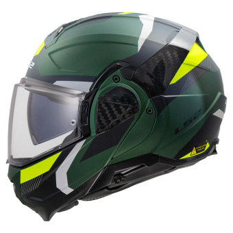 Flip Up LS2 Advant II Triple Olive FF910