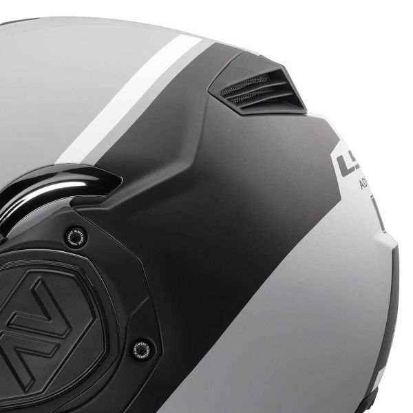 LS2 Advant Swipe Grey Black FF906