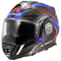 Casque Flip Up LS2 Advant X C Future II White Blue FF901