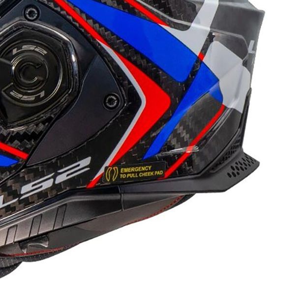 LS2 Advant X C Future II White Blue FF901