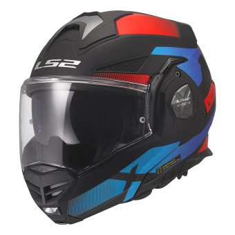 Casque Flip Up LS2 Advant X Nova Black Red Blue FF901