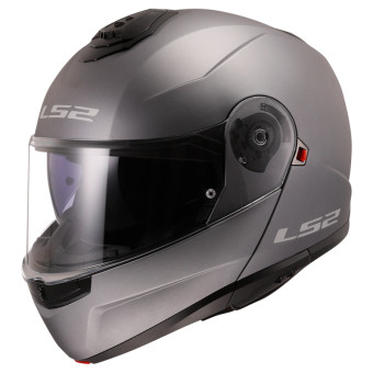 Casque Flip Up LS2 FF908 Strobe II Matt Titanium Casque Flip Up LS2 FF908 Strobe II Matt Titanium