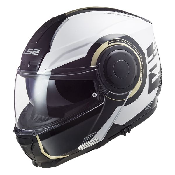 Flip Up LS2 Scope Arch White Titanium FF902