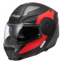 Casque Flip Up LS2 Scope II Duria Black Red FF902