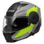 Casque Flip Up LS2 Scope II Duria Grey H-V Yellow FF902