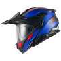 Casque Flip Up Nexx X.Lifecountry Terra Blue Red Mat