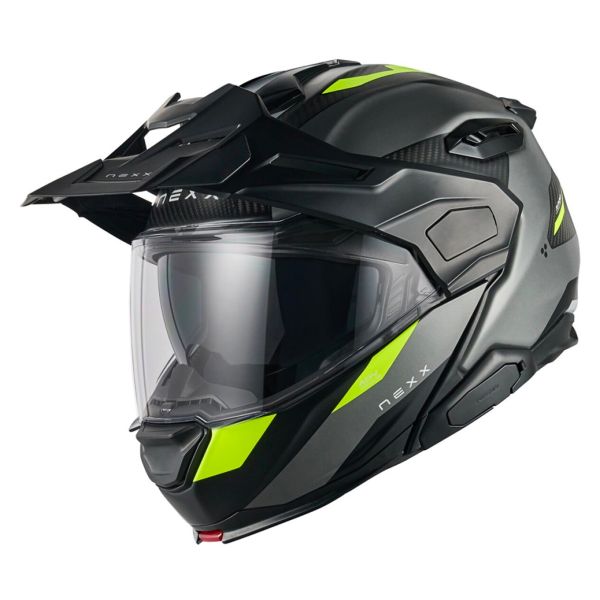 Nexx X.Lifecountry Terra Grey Neon Mat