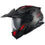 Casque Flip Up Nexx X.Lifecountry Terra Grey Red Mat