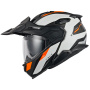 Casque Flip Up Nexx X.Lifecountry Terra White Orange Mat